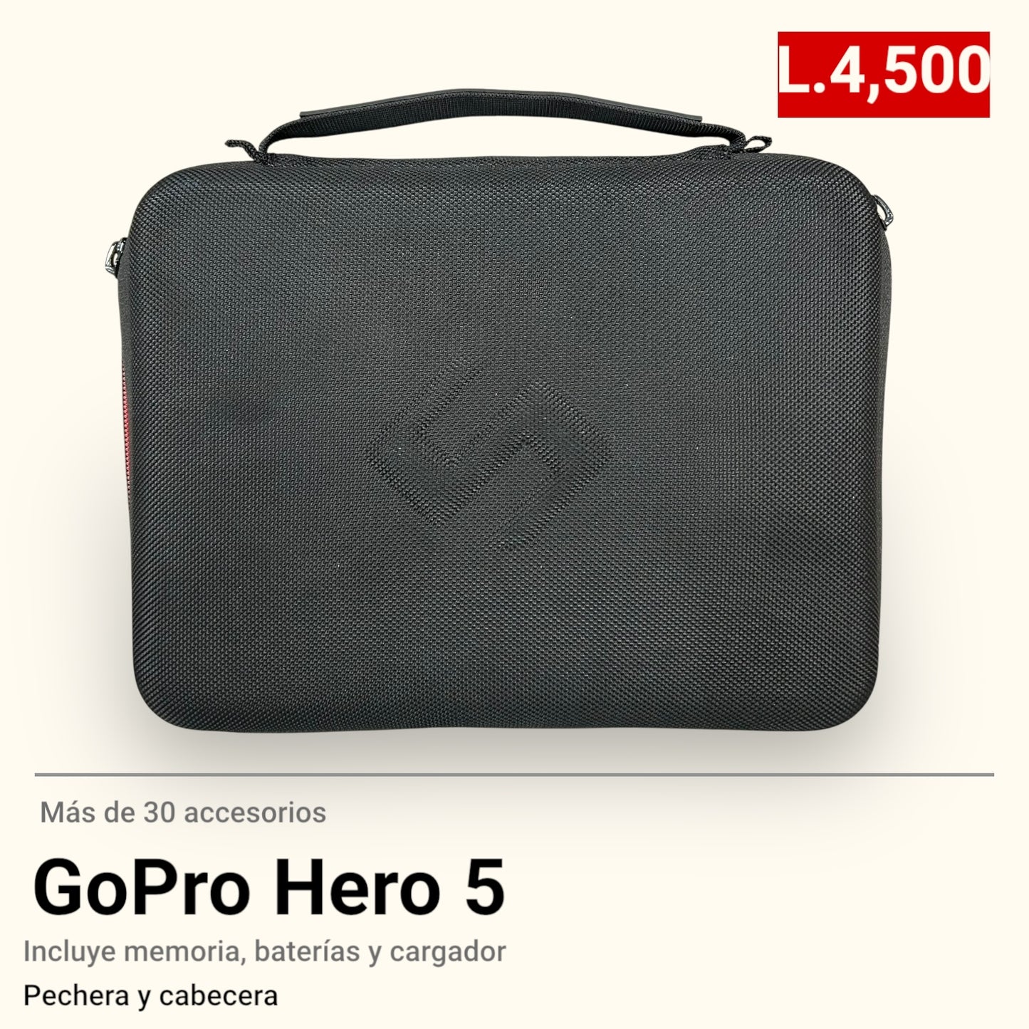 Go Pro Hero 5 + 30 Accesorios