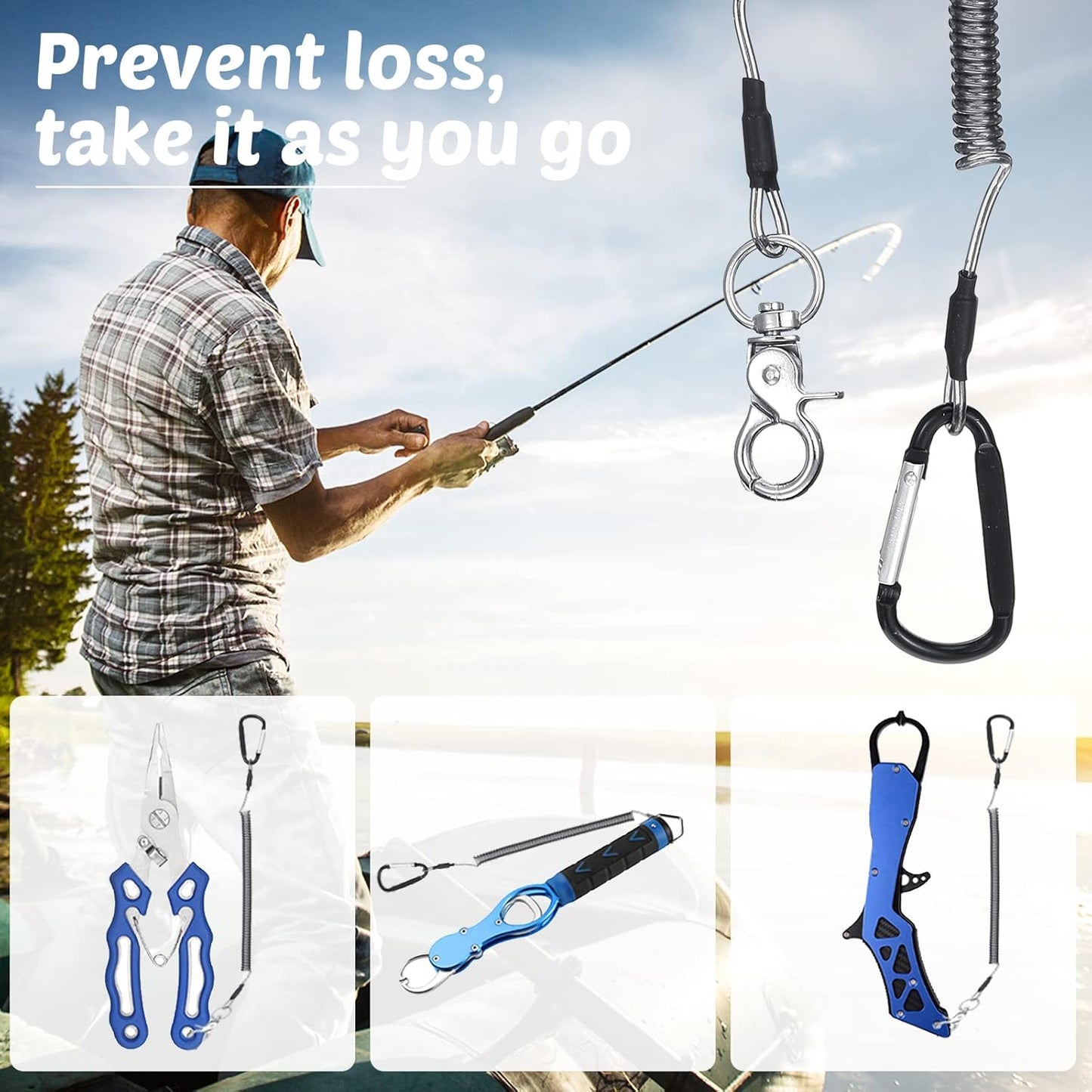 Correa para accesorios de pesca