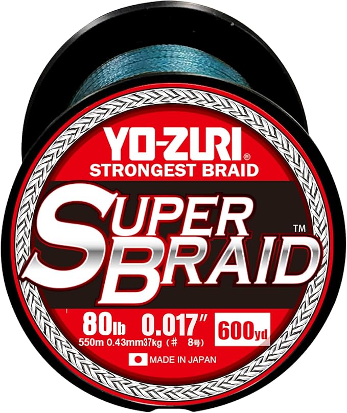 YO-ZURI SUPERBRAID 80 lb - 600 yardas
