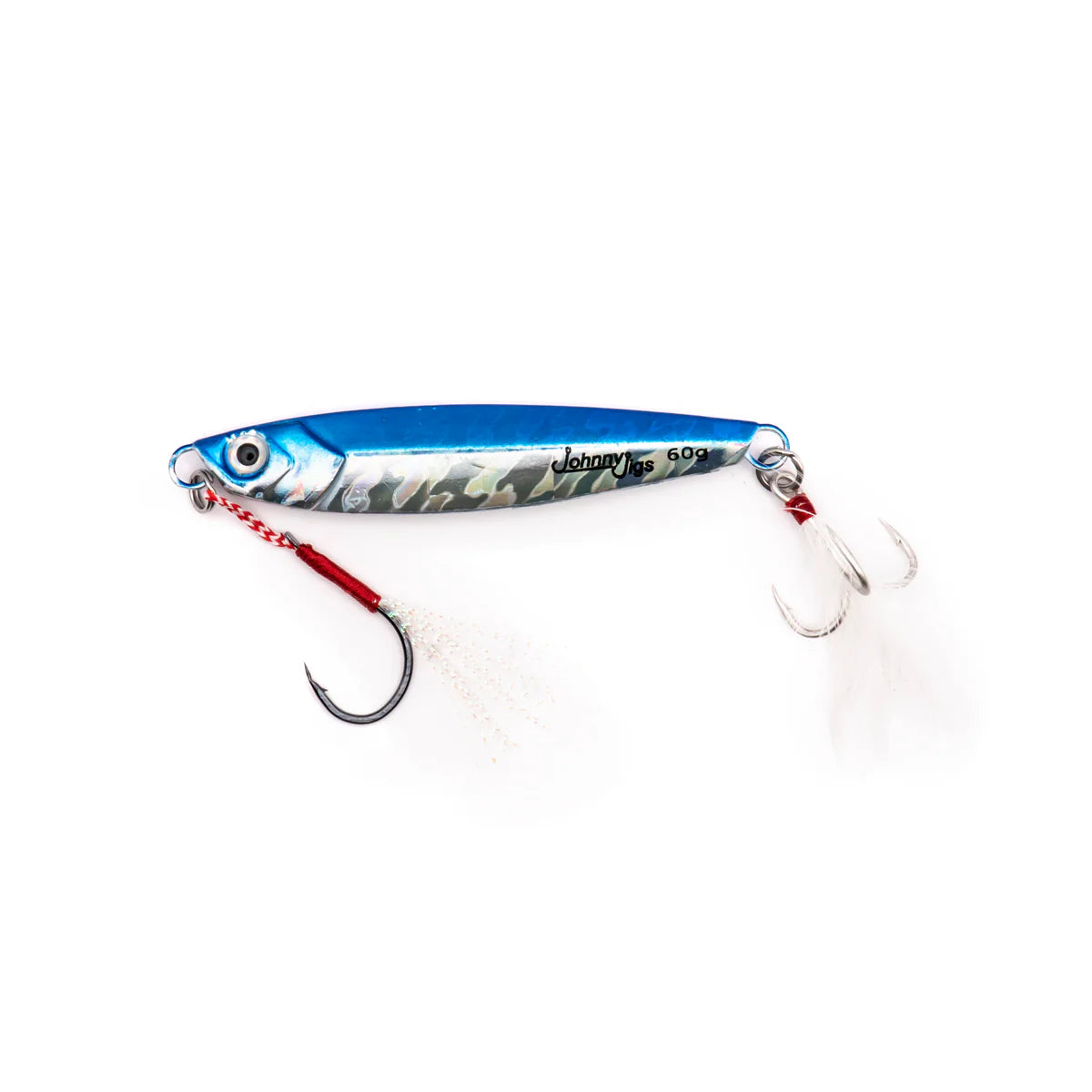 Johnny Jigs® Long Casting Jig - Blue/Silver 20g