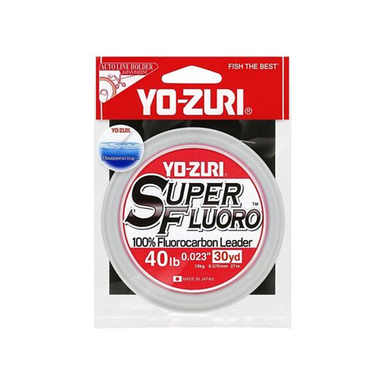 FLUROCARBONO SUPERFLUORO 30 YARDAS 40LB - COLOR NATURAL