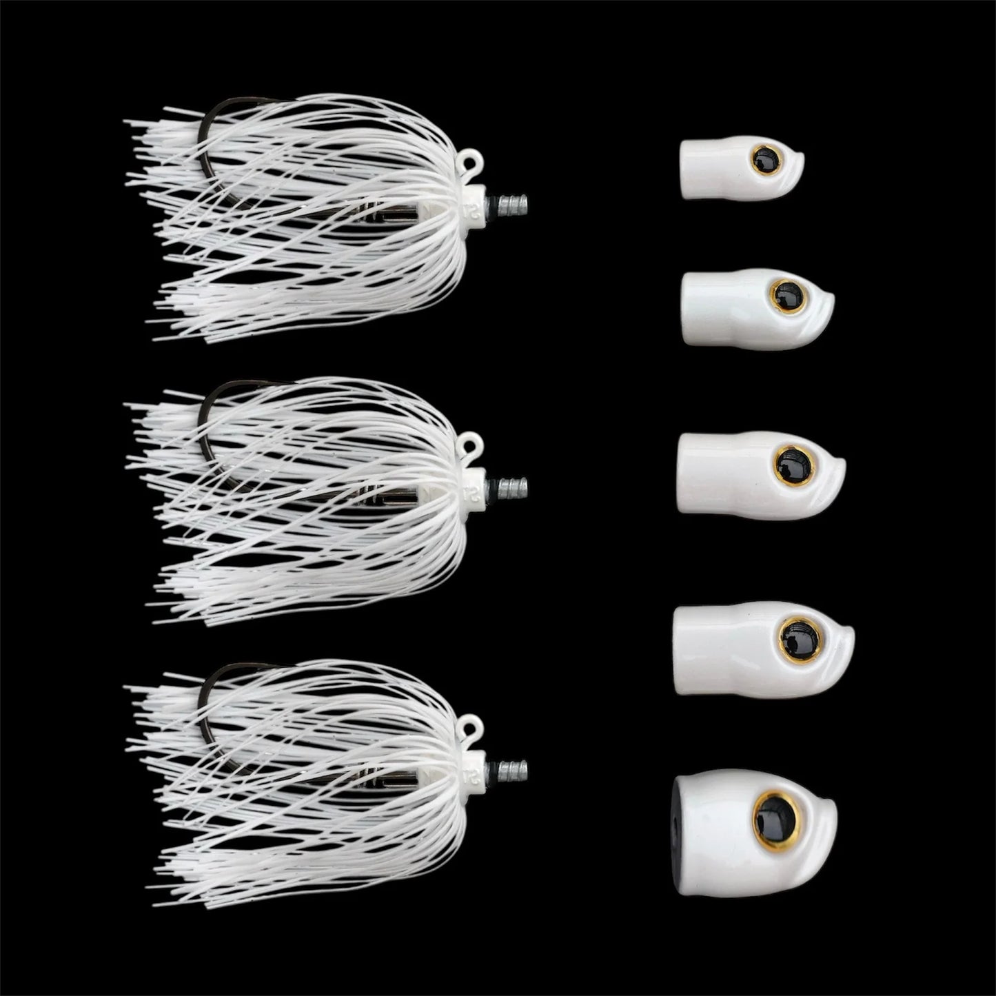 Bucktail Jig Head Pack - Peso Intercambiable