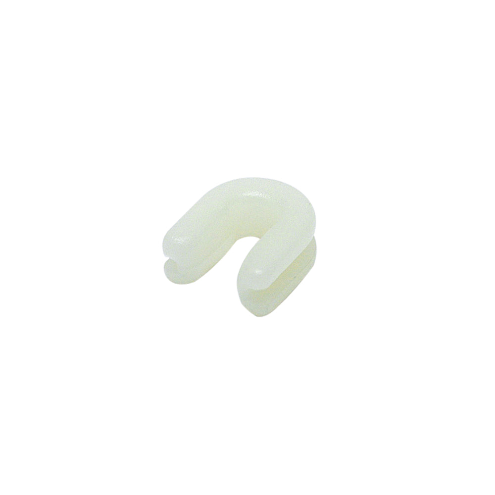 Thimbles plásticos luminosos tipo U para líder o línea (máx. 2.2 mm) – Light Green (10 pcs)