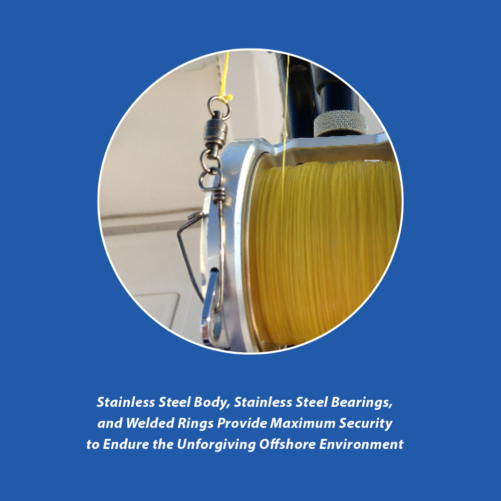 Swivels con balineras - Acero inoxidable