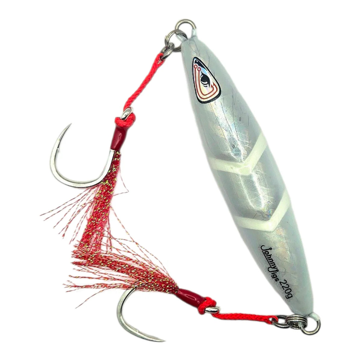 One Drop Silver Ghost Glow Slow Pitch Jig 120g