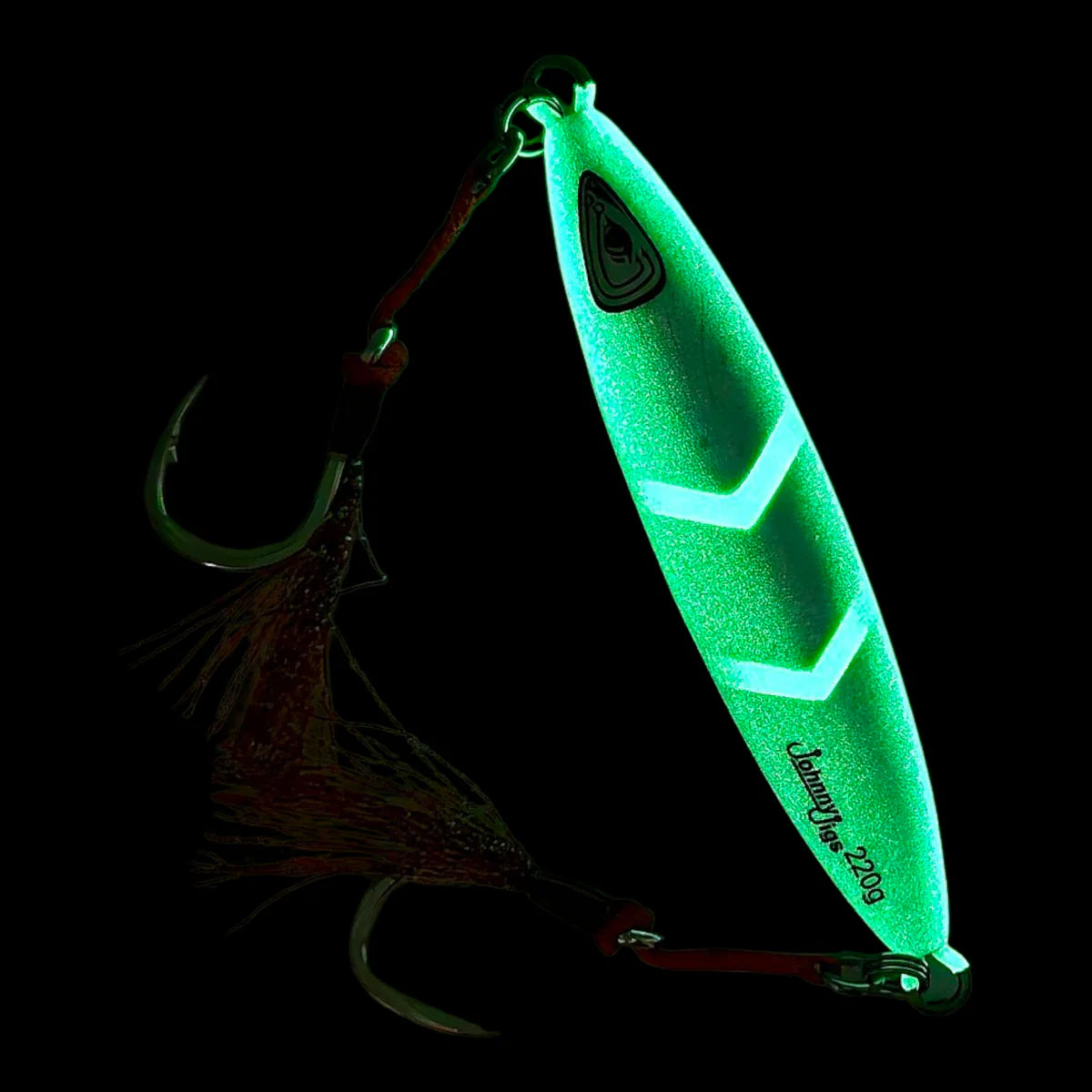 One Drop Silver Ghost Glow Slow Pitch Jig 120g