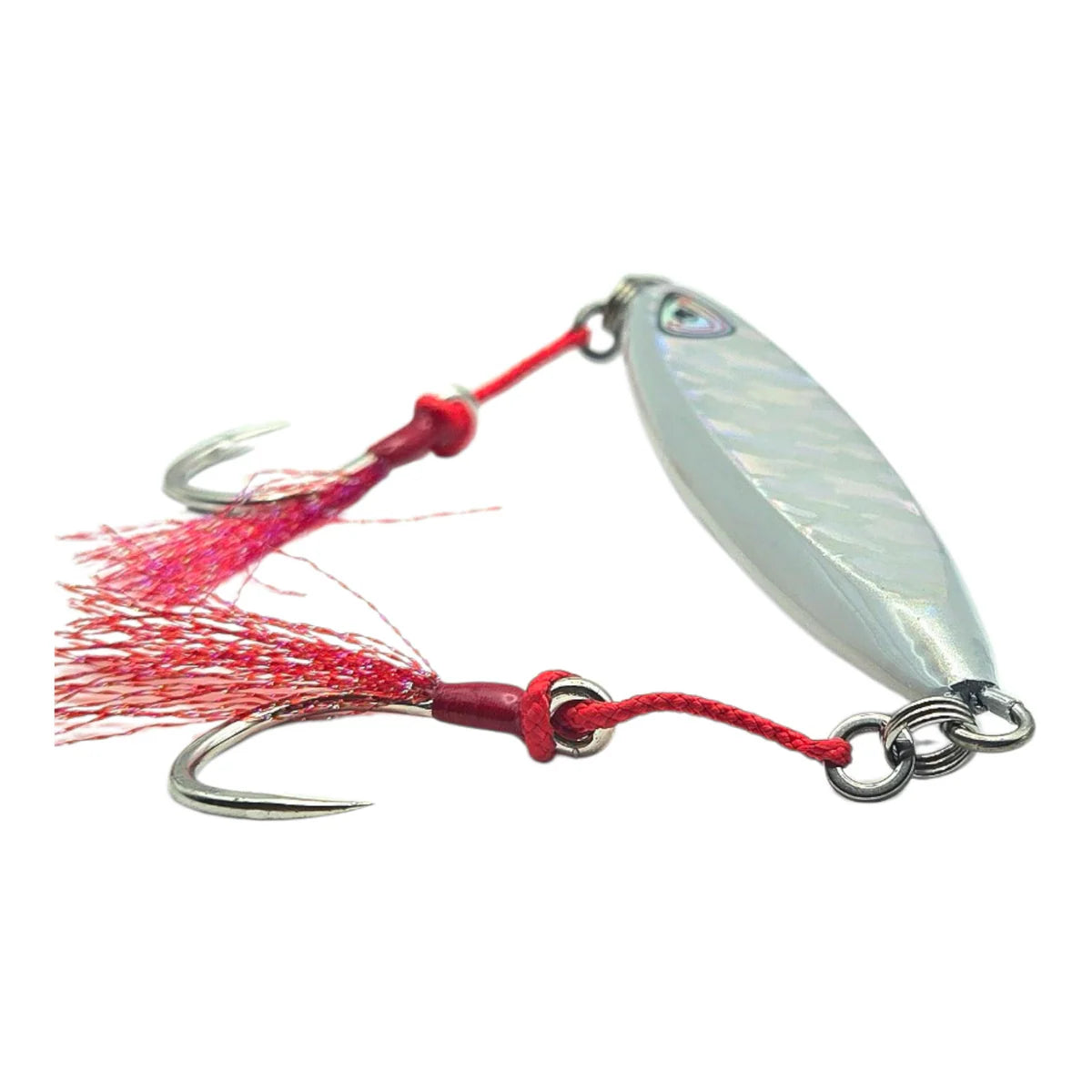 One Drop Silver Ghost Glow Slow Pitch Jig 120g