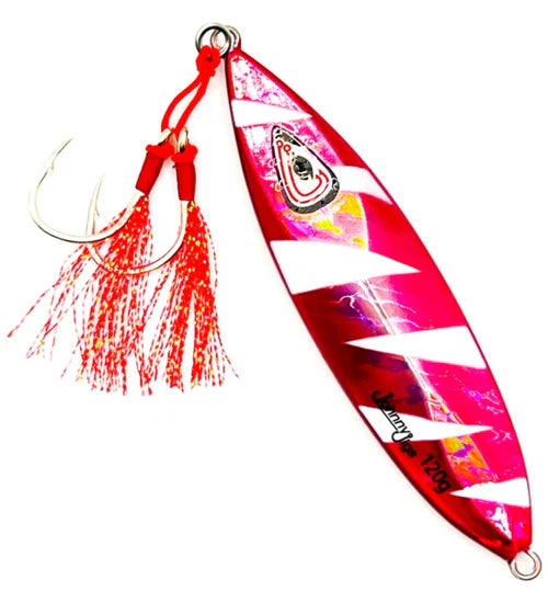 Ultra Flutter Pink Glow Slow Pitch Jig 350g