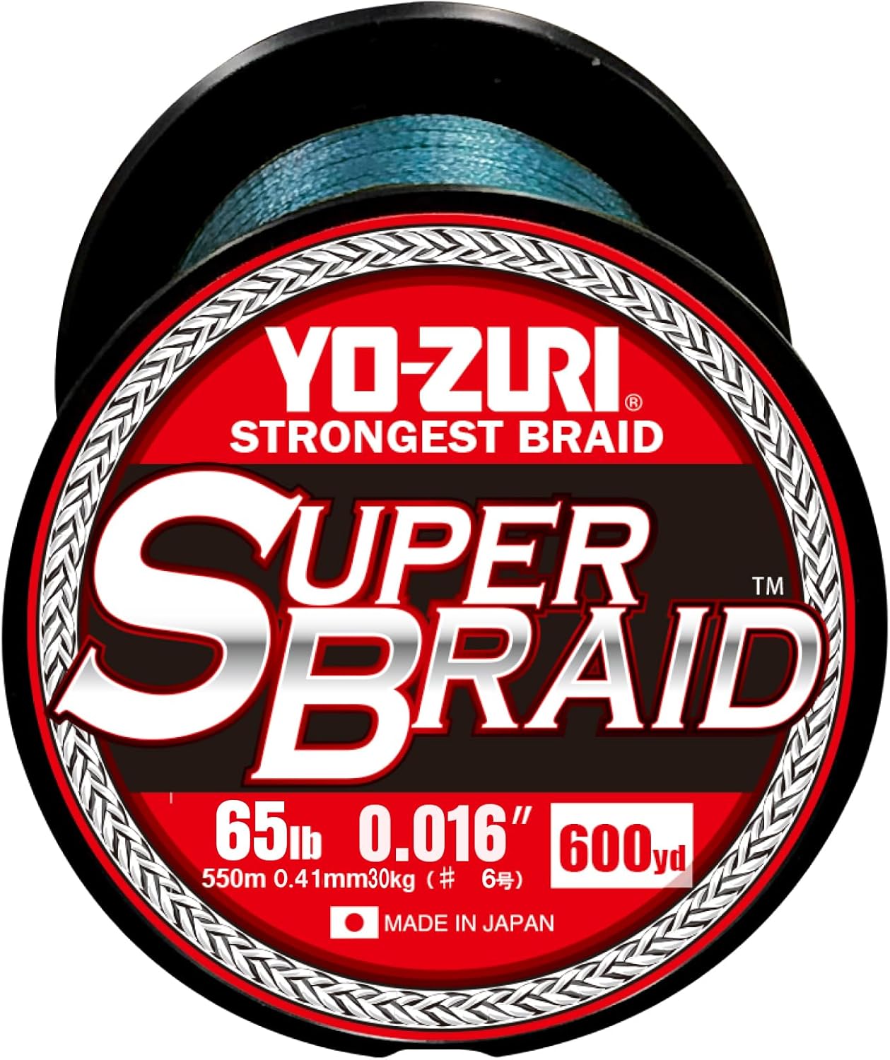 YO-ZURI SUPERBRAID- 65 lb - 600 yardas