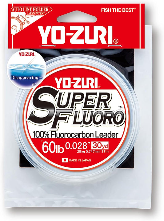 FLUROCARBONO SUPERFLUORO 30 YARDAS 60LB - COLOR NATURAL