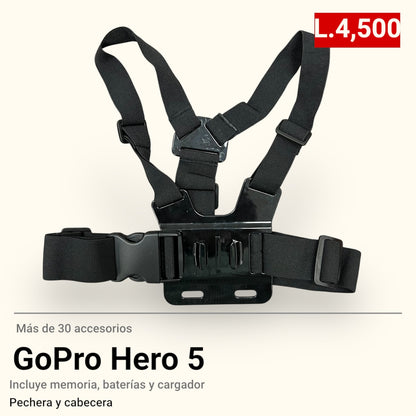 Go Pro Hero 5 + 30 Accesorios