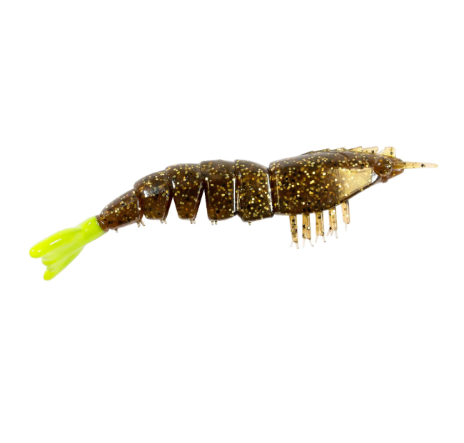 EZ SHRIMPZ UNRIGGED 3.5" pulgadas 4 unidades por paquete