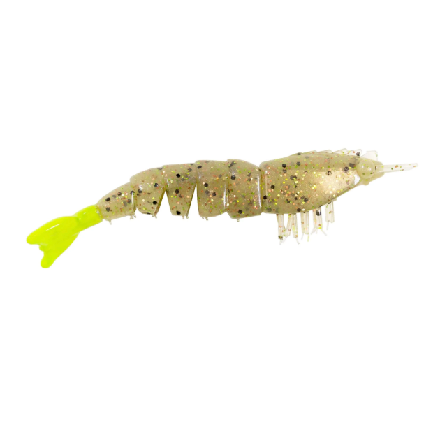 EZ SHRIMPZ UNRIGGED 3.5" pulgadas 4 unidades por paquete