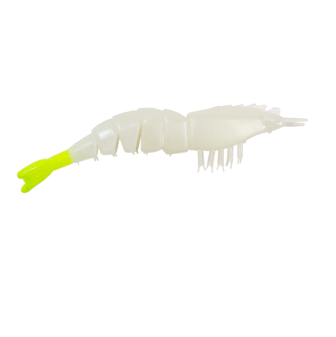 EZ SHRIMPZ UNRIGGED 3.5" pulgadas 4 unidades por paquete