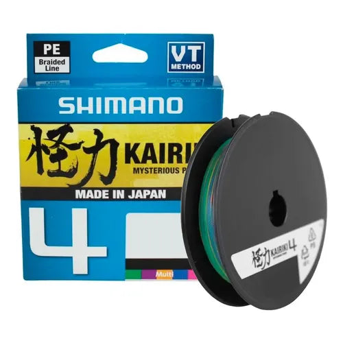 KAIRIKI 4 MULTICOLOR 300M 30LB 0.230MM - 4 HEBRAS