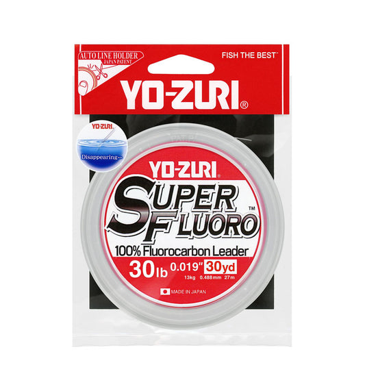 FLUROCARBONO SUPERFLUORO 30 YARDAS 30LB - COLOR NATURAL