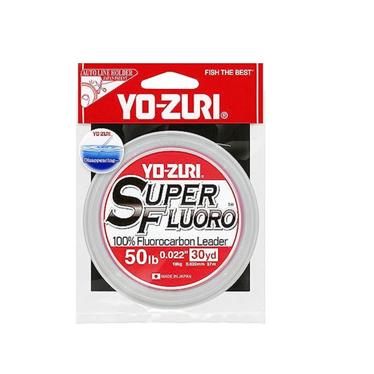 FLUROCARBONO SUPERFLUORO 30 YARDAS 50LB - COLOR NATURAL