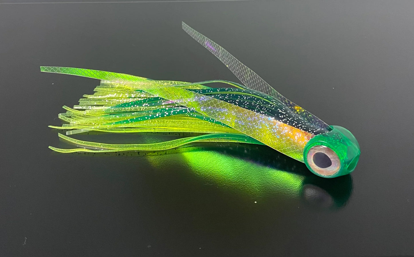The Big Green - Islamorada Flyer - Green & Yellow - 6.5"