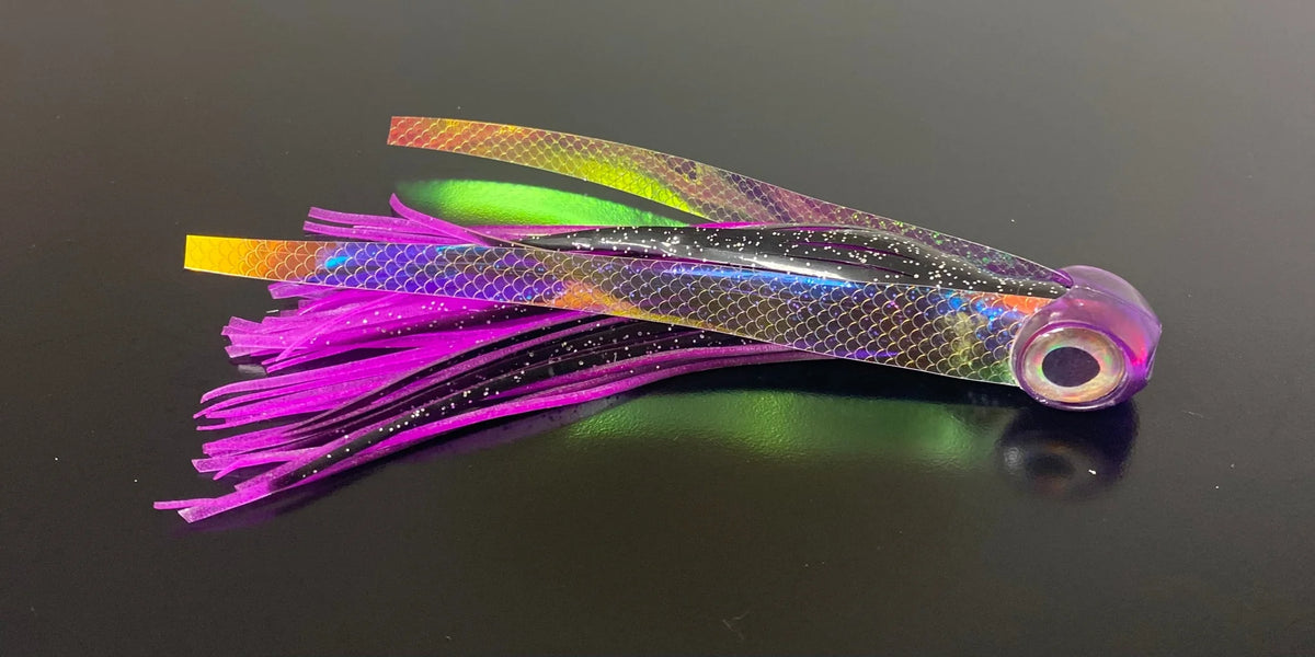 The Big Purple - Islamorada Flyer - Black & Purple - 6.5"