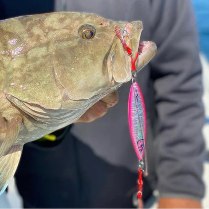 Ultra Flutter Pink Glow Slow Pitch Jig 350g