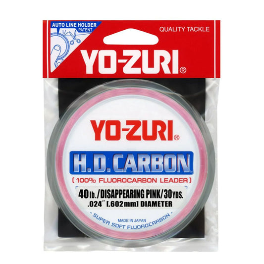 FLUROCARBONO ROSA HD PINK FLUOROCARBON 30YD 40LB